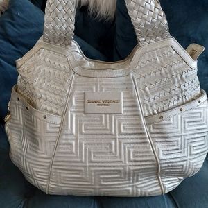 Versace Metallic Satchel